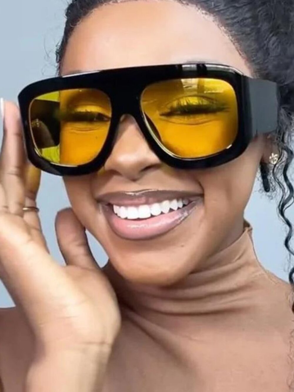 Oversized Square Sunglasses